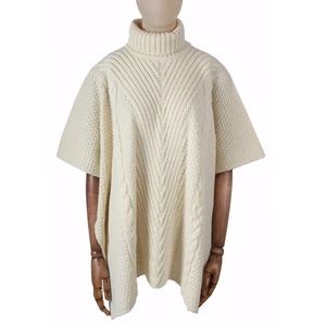 Peregrine Ladies Merino Funnel Neck Jumper Ivory